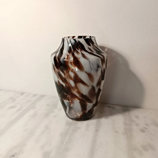 Small art glass vase