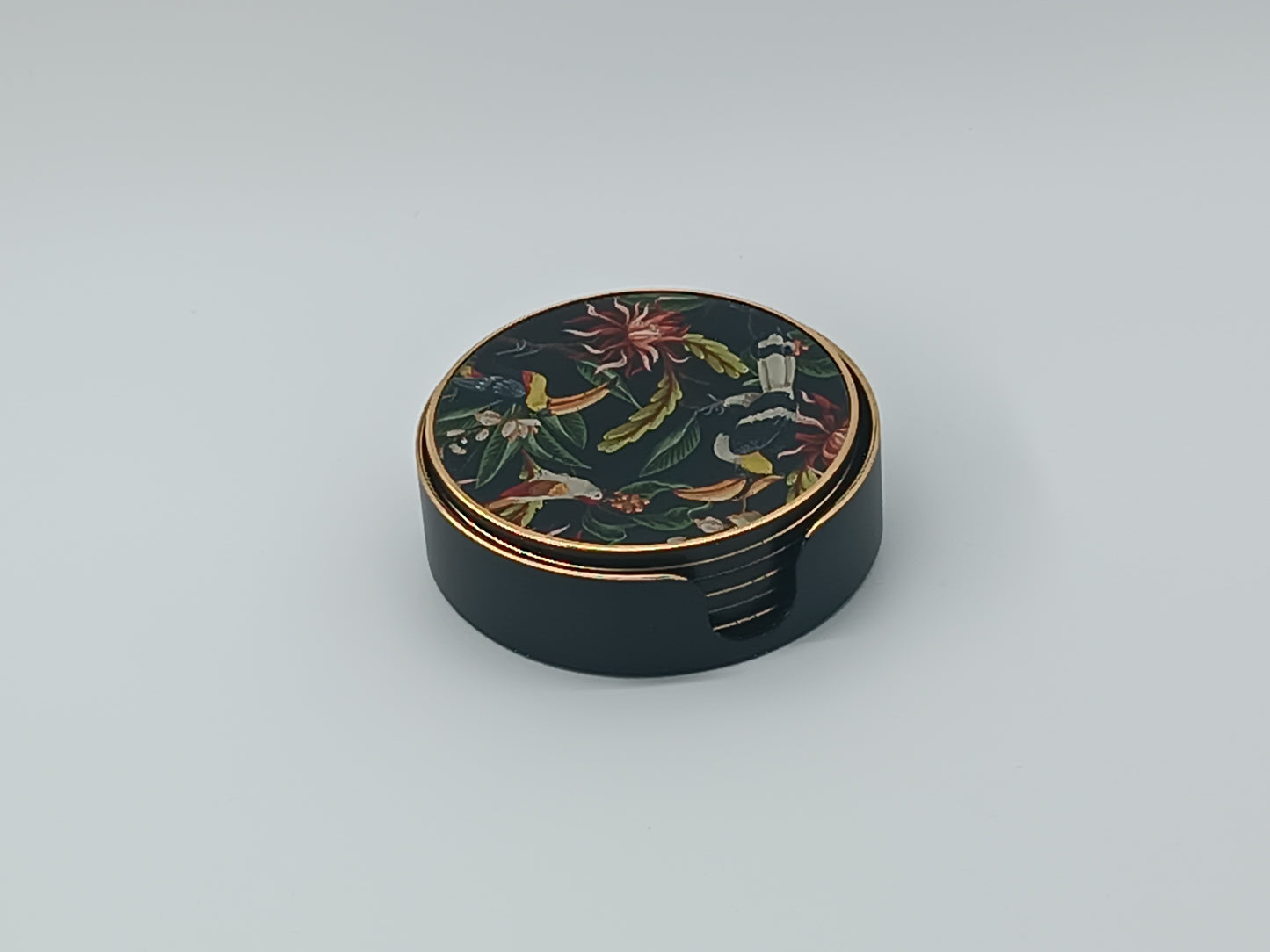 Toucan Glass Coasters