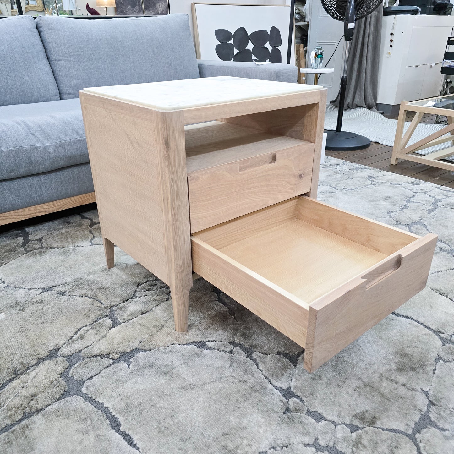 Cascada Pedestal Dual Drawer