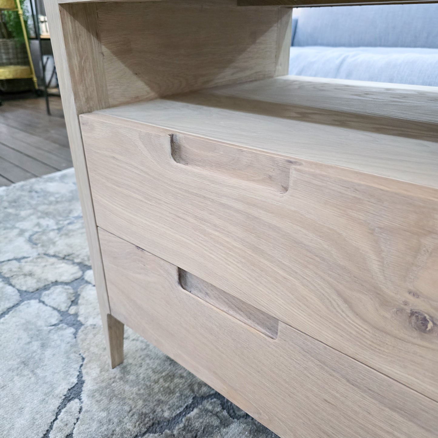 Cascada Pedestal Dual Drawer