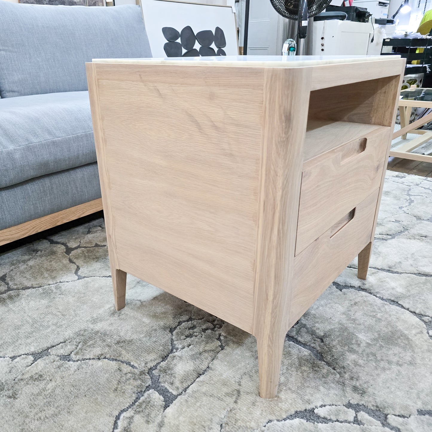 Cascada Pedestal Dual Drawer