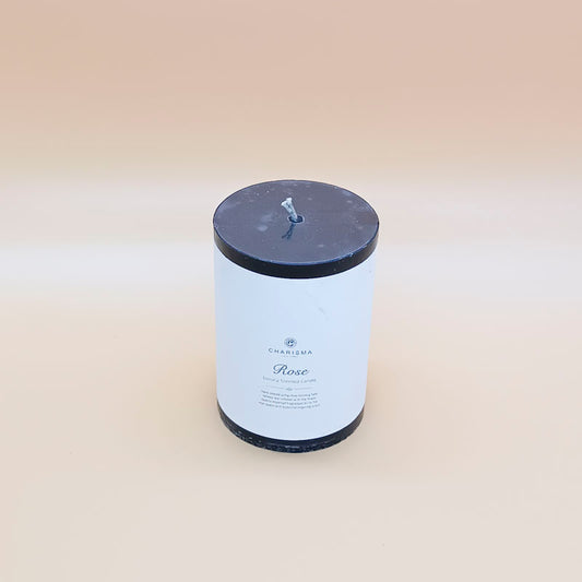 Charisma Rose Pillar Candles
