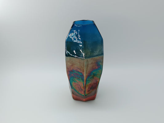 Lustre Facet Vase