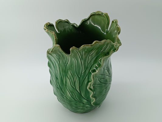Cabbage Leaf Vase
