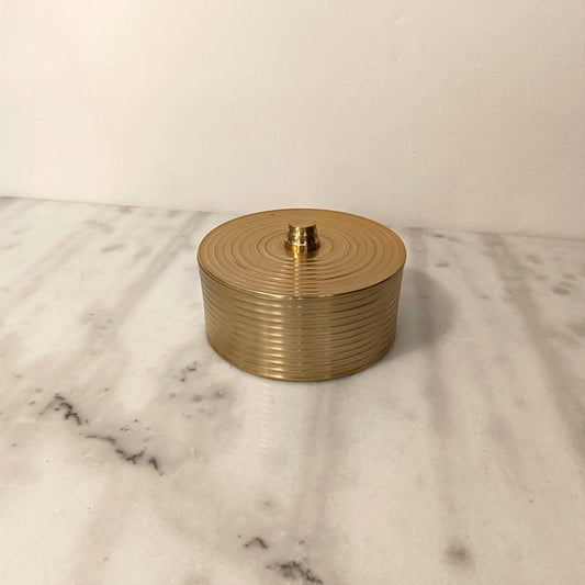 Brass container