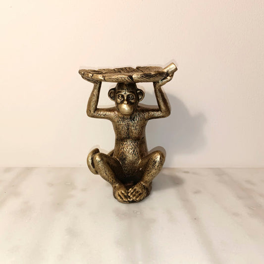 Antique monkey tray